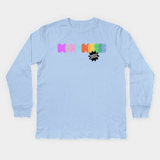 Sending Positive Vibes: Kindness Kids Long Sleeve T-Shirt